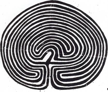 Diagram of the Somerton Troy Maze