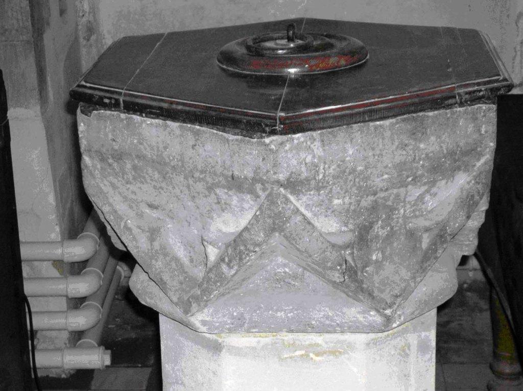 The church font