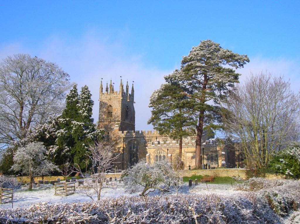 St James's Church, Somerton — south view