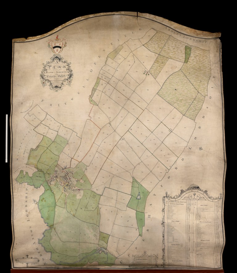 The 1765 Enclosure Map of Somerton