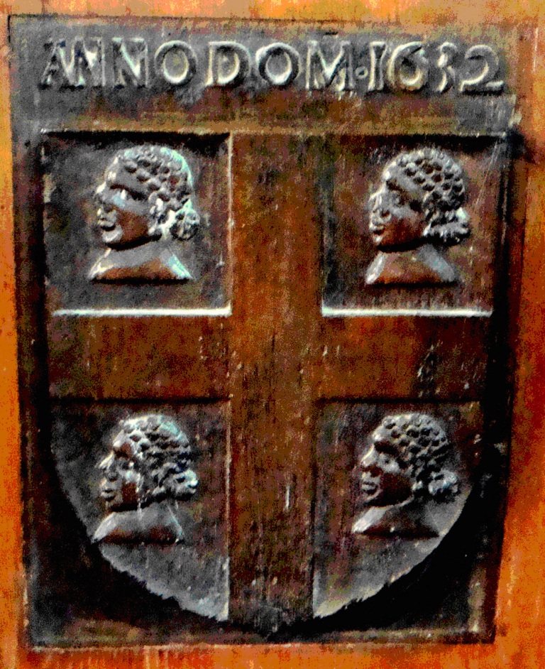 Juxon's Coat of Arms on the chancel screen