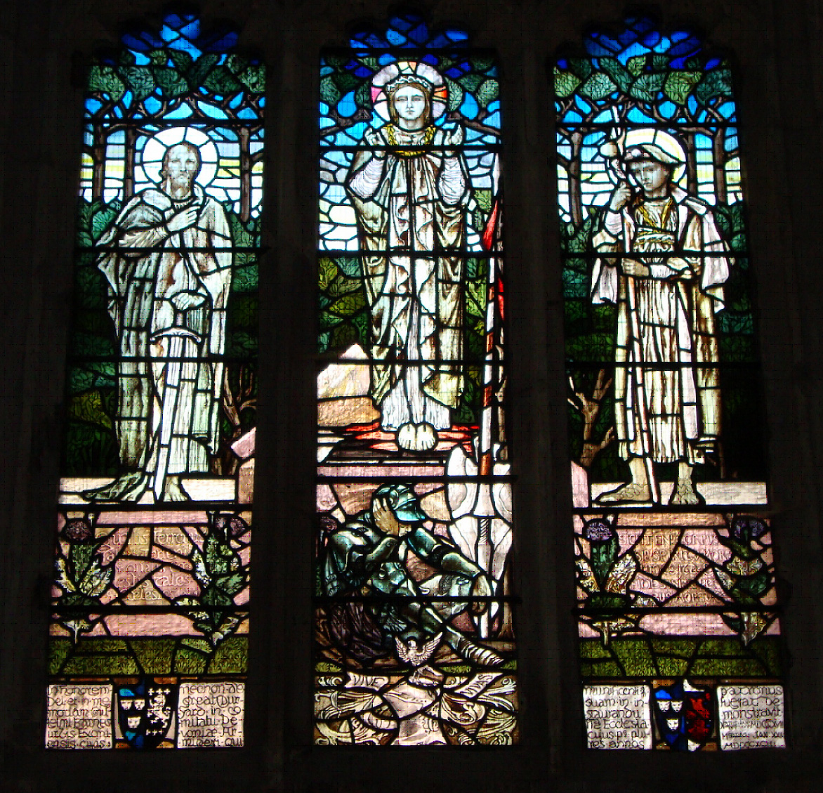 The Barnes Memorial Window by Christopher Whall