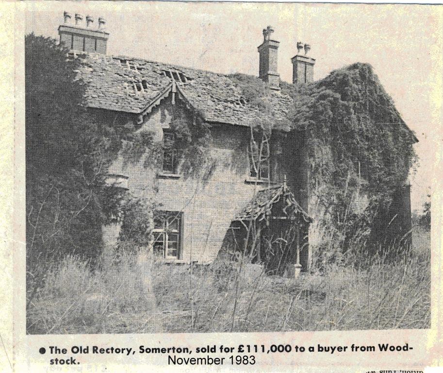 The Old Rectory in 1983, prior to sale